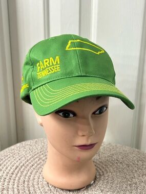 John Deere Tractor “Farm Tennessee” Edition Licensed SnapBack Hat Cap Green